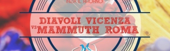 Mammuth domani ospiti del Vicenza per la prima di ritorno