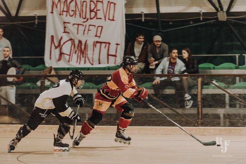 Mammuth Roma, Castelli Romani, Mammuth, hockey, inline hockey, Rita Foldi Photo